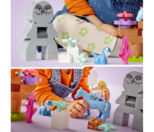 LEGO Disney 10418 Elza i Bruni w Zaczarowanym Lesie - 1220578 - zdjęcie 4